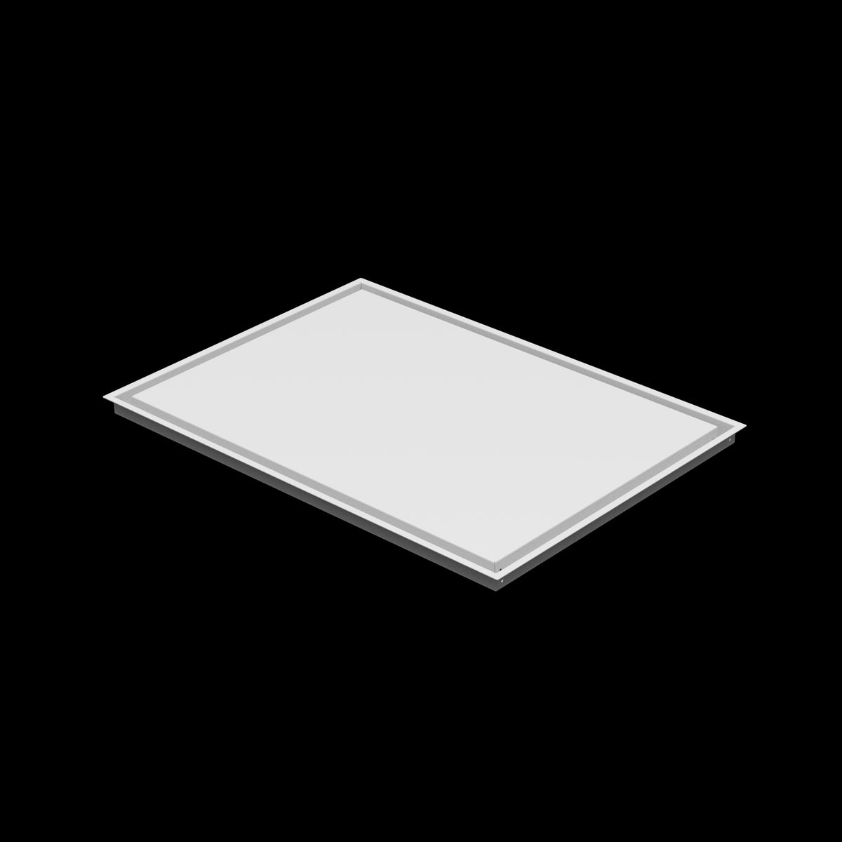 24x33 wall vent cover, three-quarter view