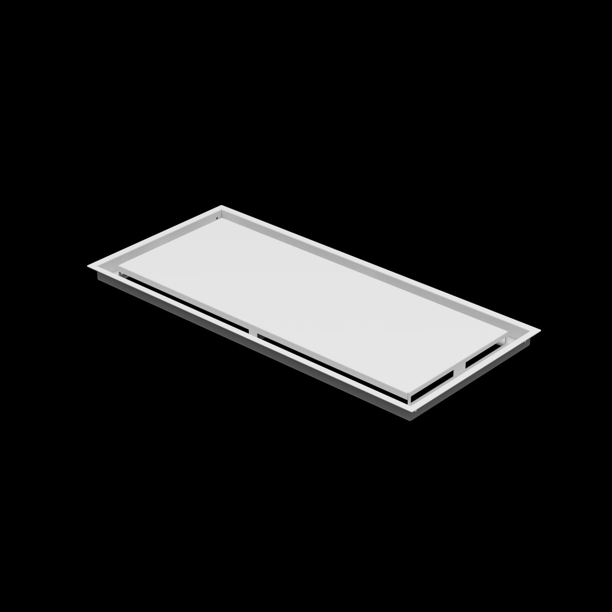 13x29 ceiling vent cover, three-quarter view