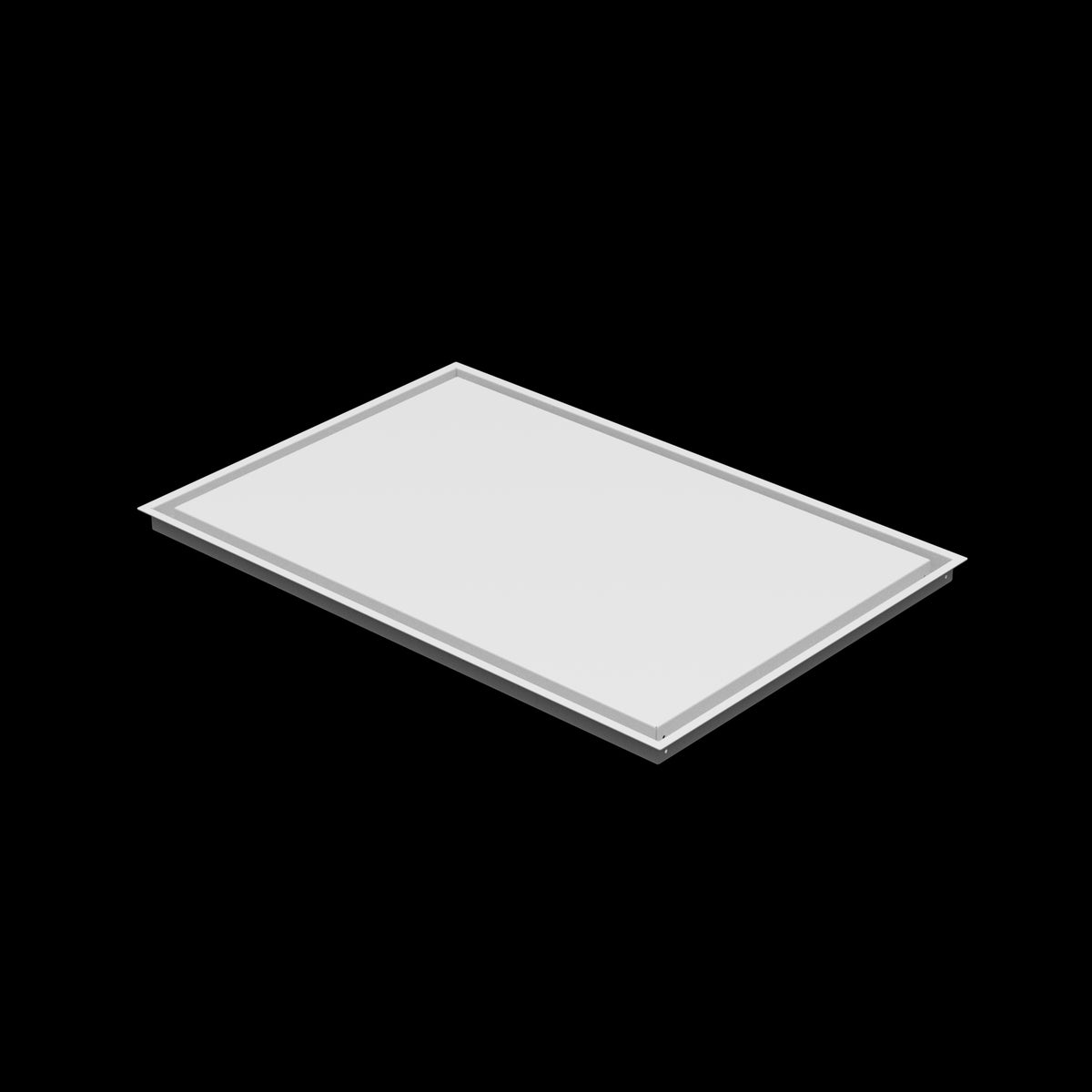 23x34 wall vent cover, three-quarter view