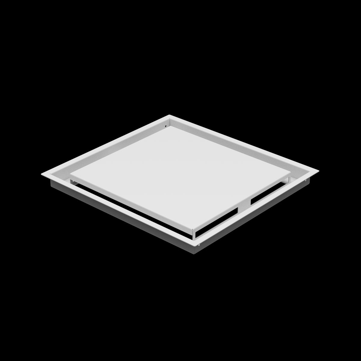 14x15 ceiling vent cover, three-quarter view