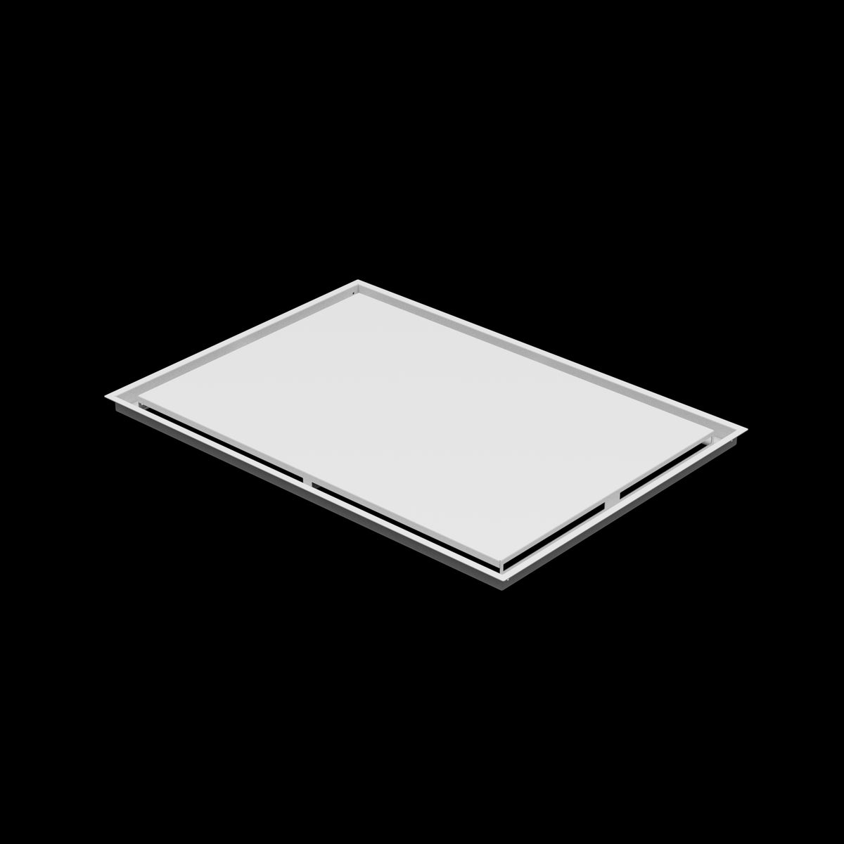 24x34 ceiling vent cover, three-quarter view