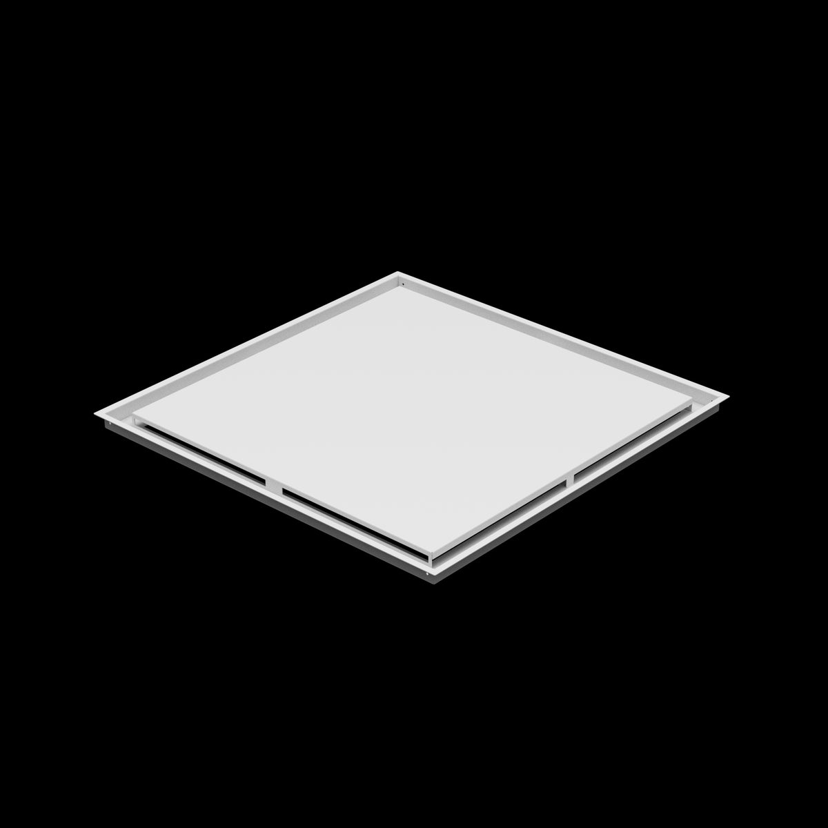 30x30 ceiling vent cover, three-quarter view