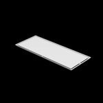 24x60 ceiling vent cover, three-quarter view