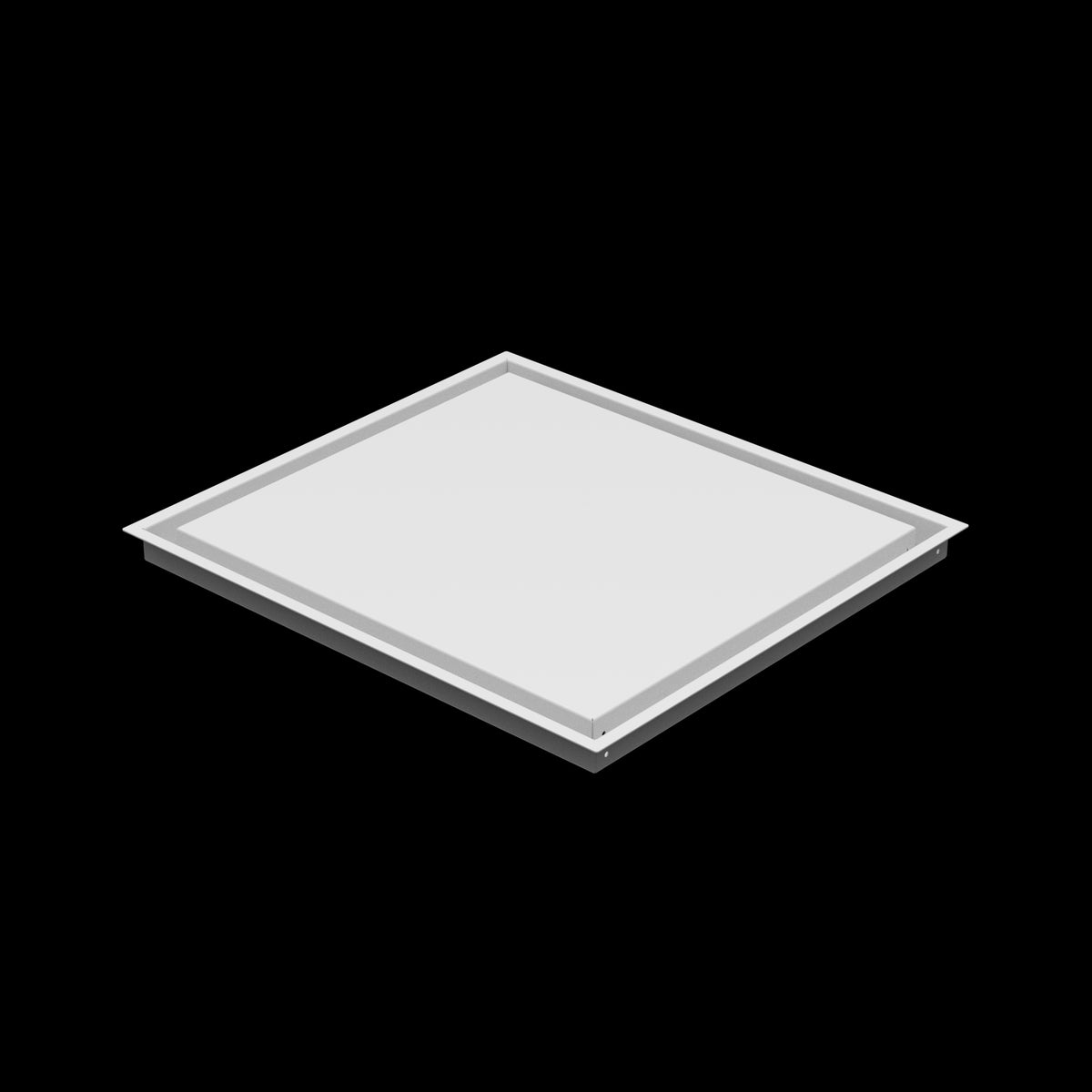 19x21 wall vent cover, three-quarter view