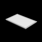 18x28 wall vent cover, three-quarter view