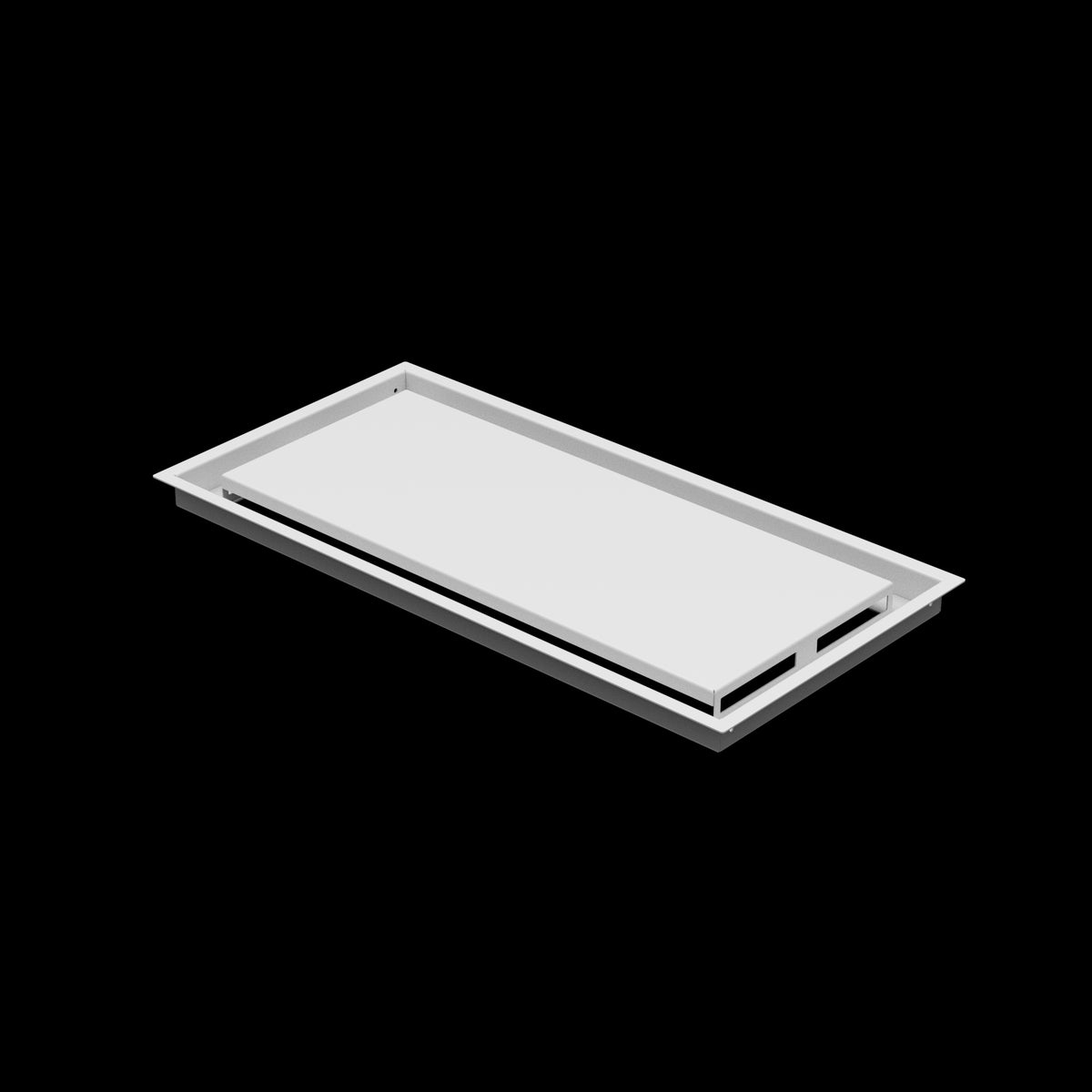 11x23 ceiling vent cover, three-quarter view