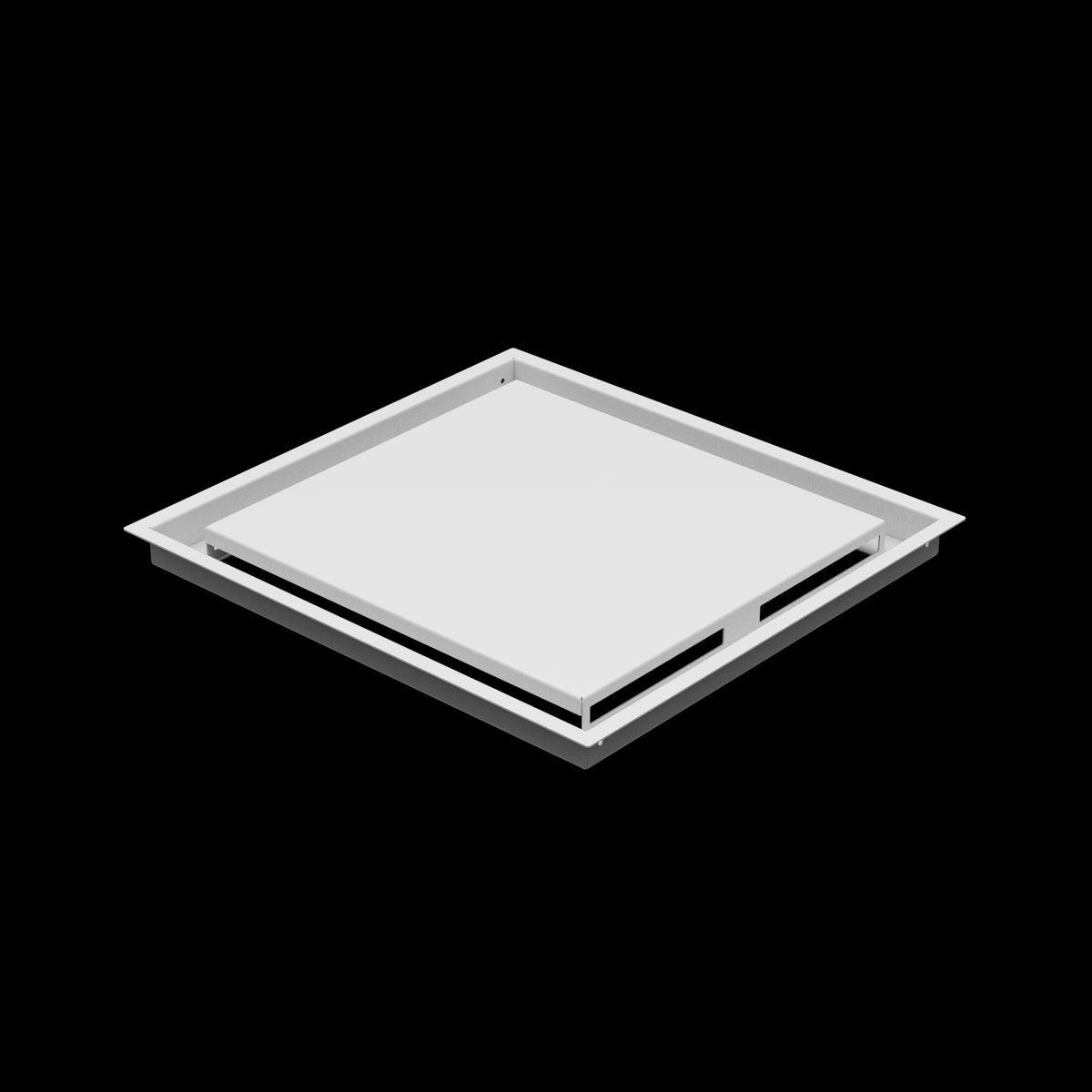 15x16 ceiling vent cover, three-quarter view