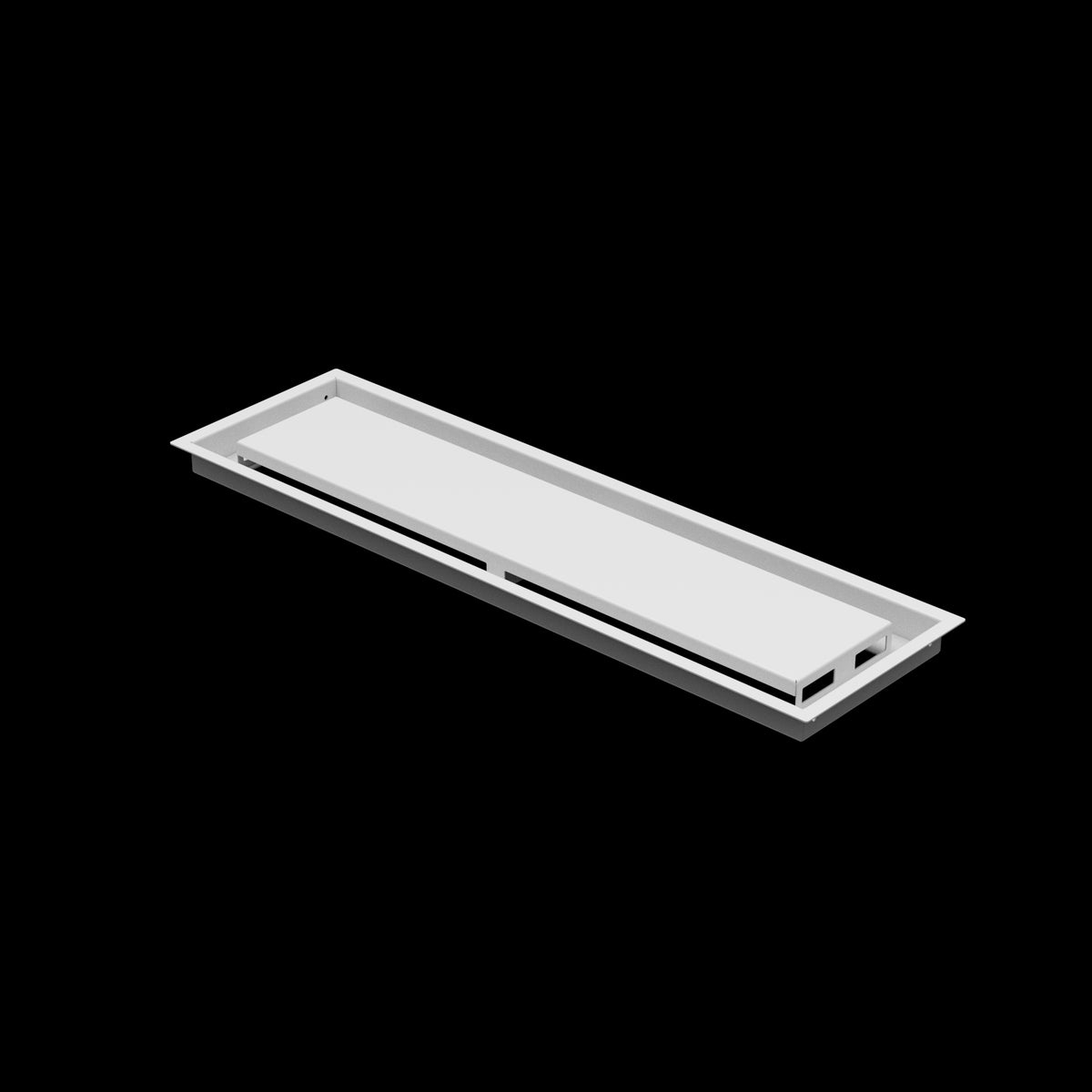 7x26 ceiling vent cover, three-quarter view