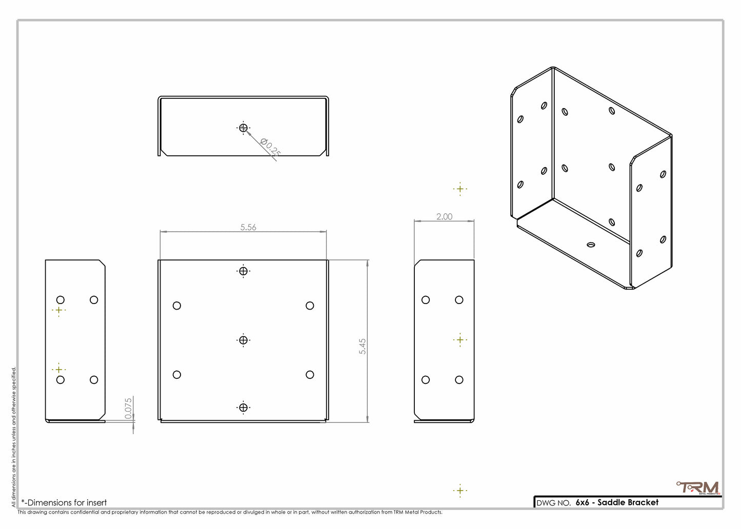 Heavy Duty Saddle Bracket – Canadian Made, Powder Coated for Contractors, Ideal for Construction Projects, Strong and Durable for Tough Work Environments