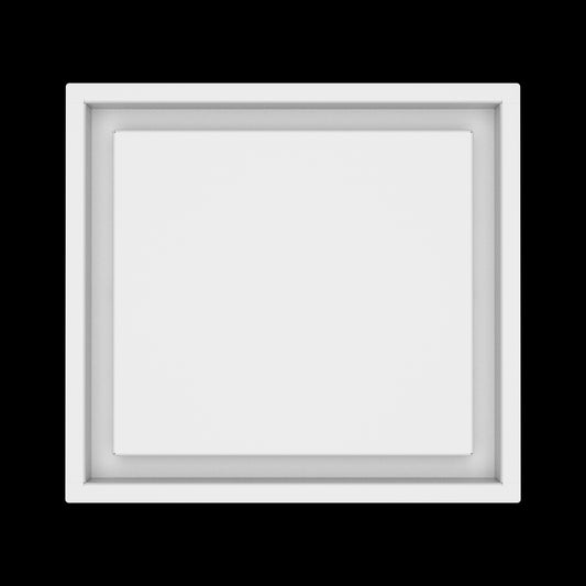 11x12 wall vent cover, top view