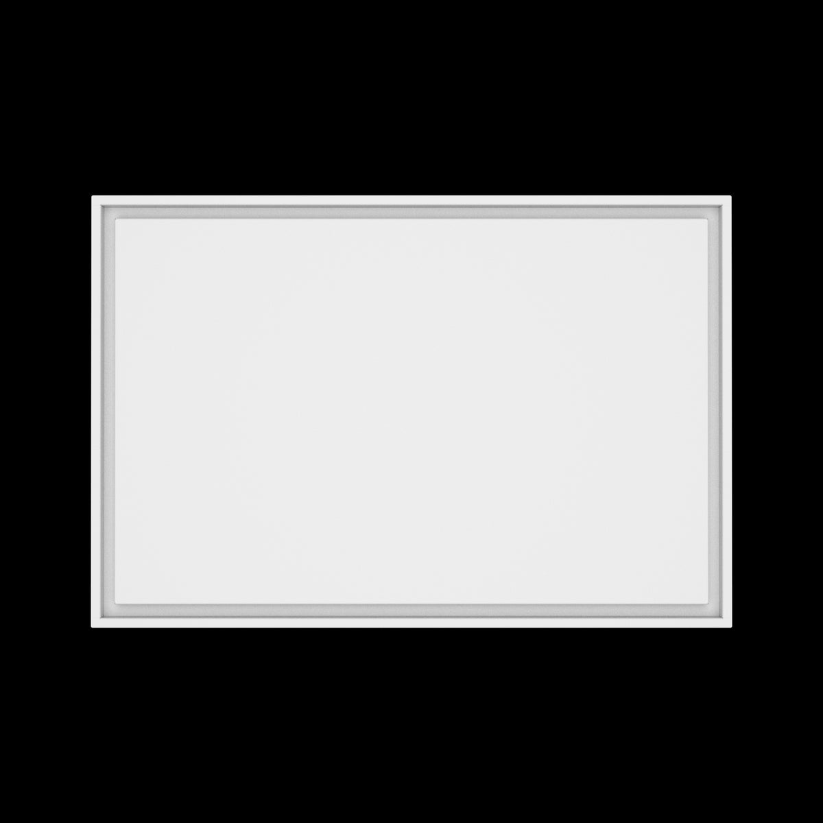 24x36 wall vent cover, top view