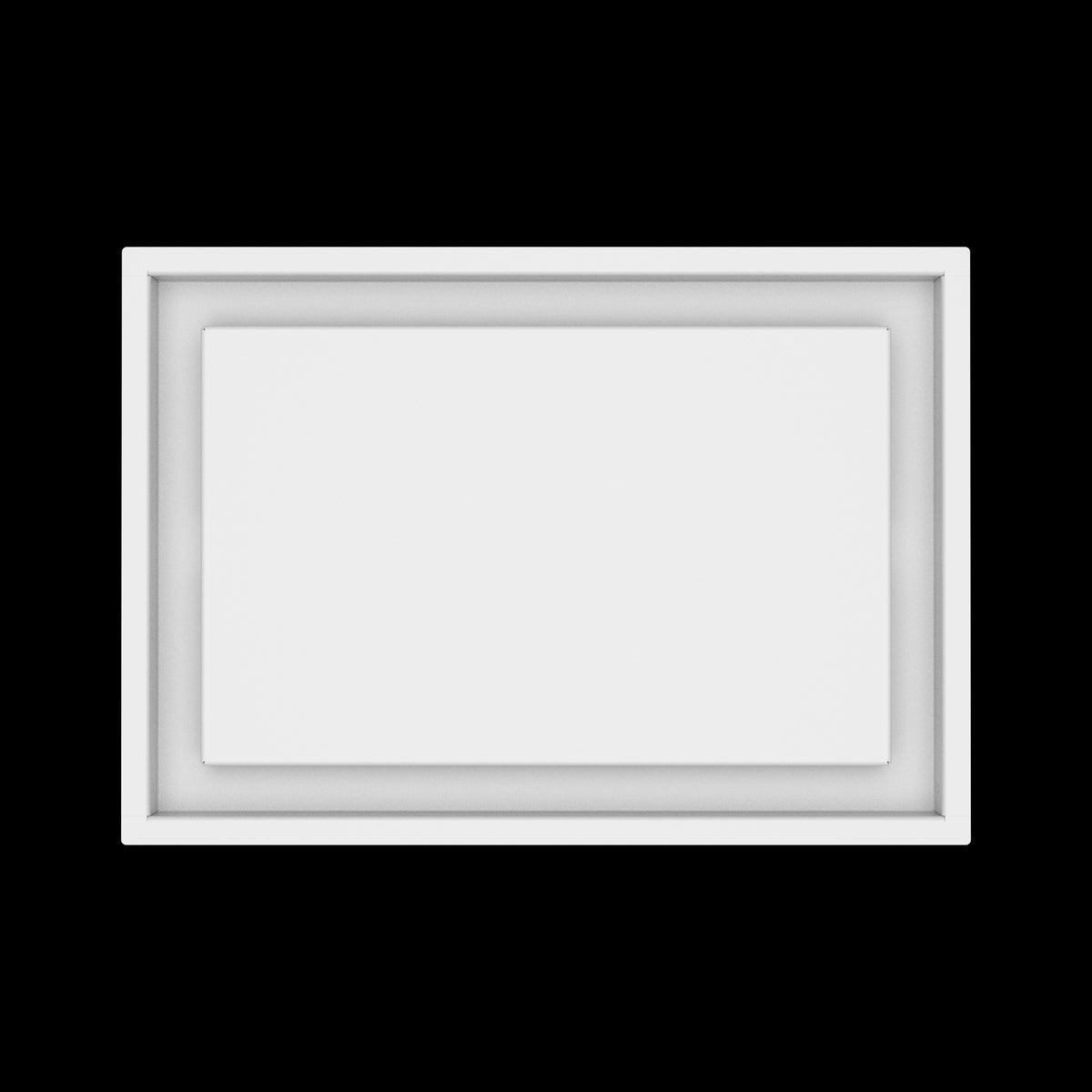 11x16 ceiling vent cover, top view