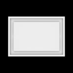 11x16 ceiling vent cover, top view