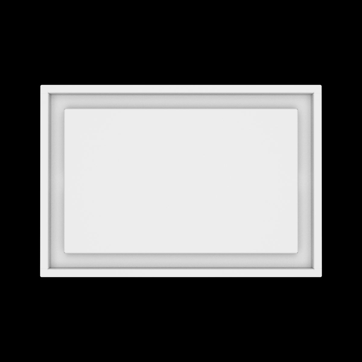 12x18 ceiling vent cover, top view