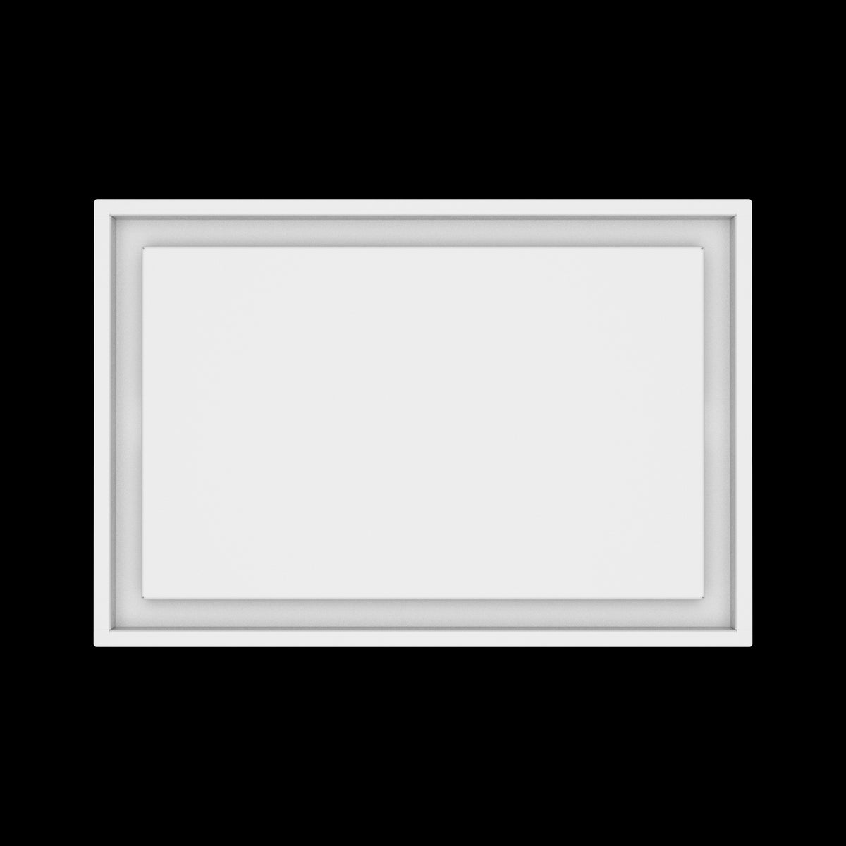 14x21 ceiling vent cover, top view