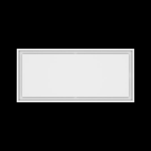 15x34 ceiling vent cover, top view