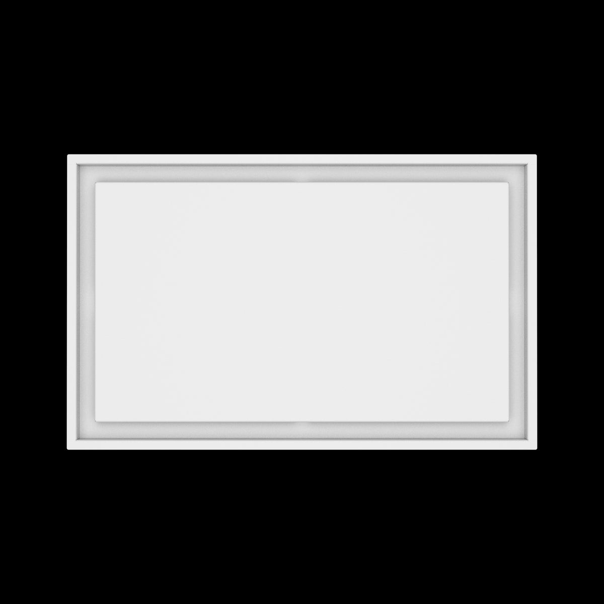 16x26 ceiling vent cover, top view