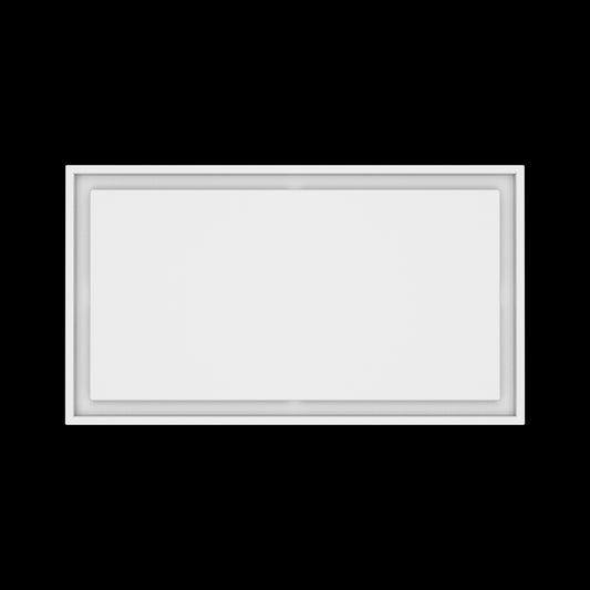 16x29 ceiling vent cover, top view