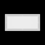 12x26 ceiling vent cover, top view