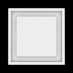 10x10 ceiling vent cover, top view