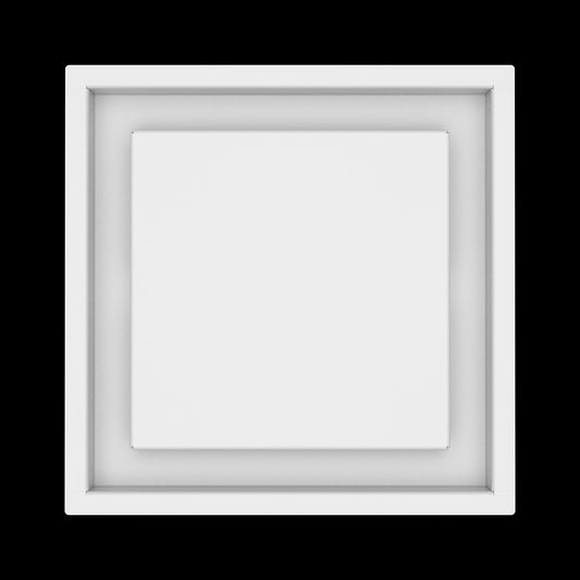 10x10 ceiling vent cover, top view