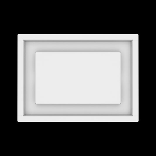 7x10 ceiling vent cover, top view