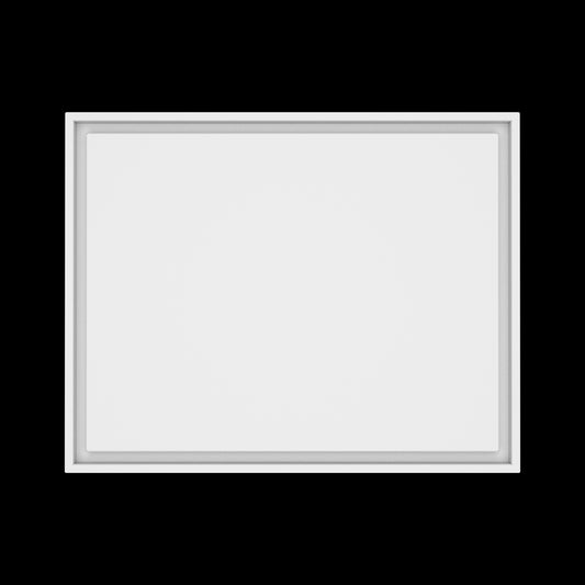 22x28 wall vent cover, top view