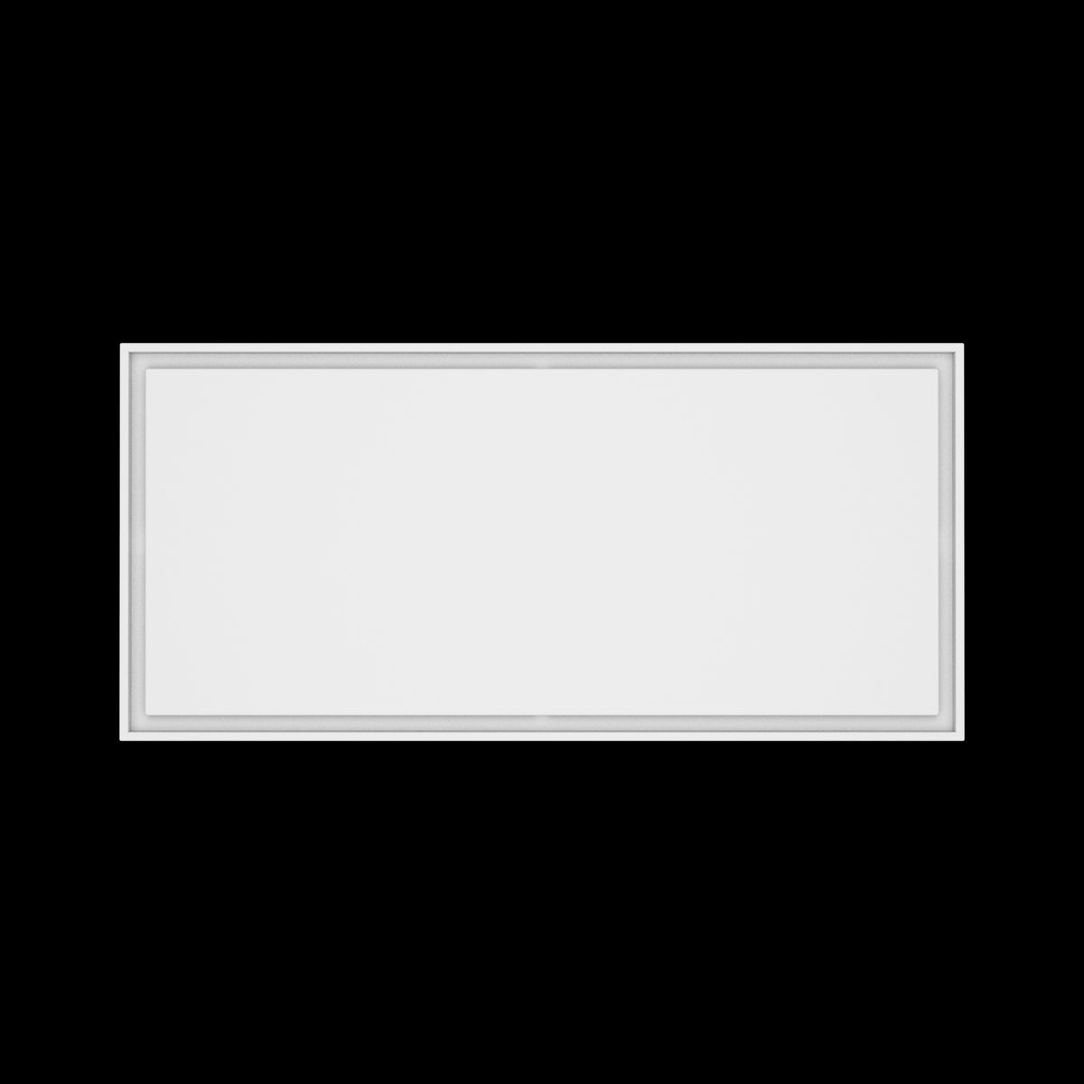 24x52 ceiling vent cover, top view