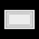 6x10 ceiling vent cover, top view
