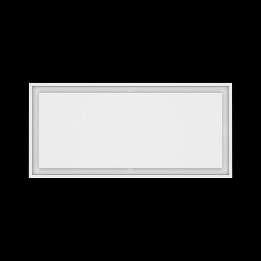 15x33 ceiling vent cover, top view