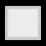 17x18 ceiling vent cover, top view