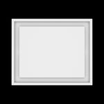 13x16 ceiling vent cover, top view