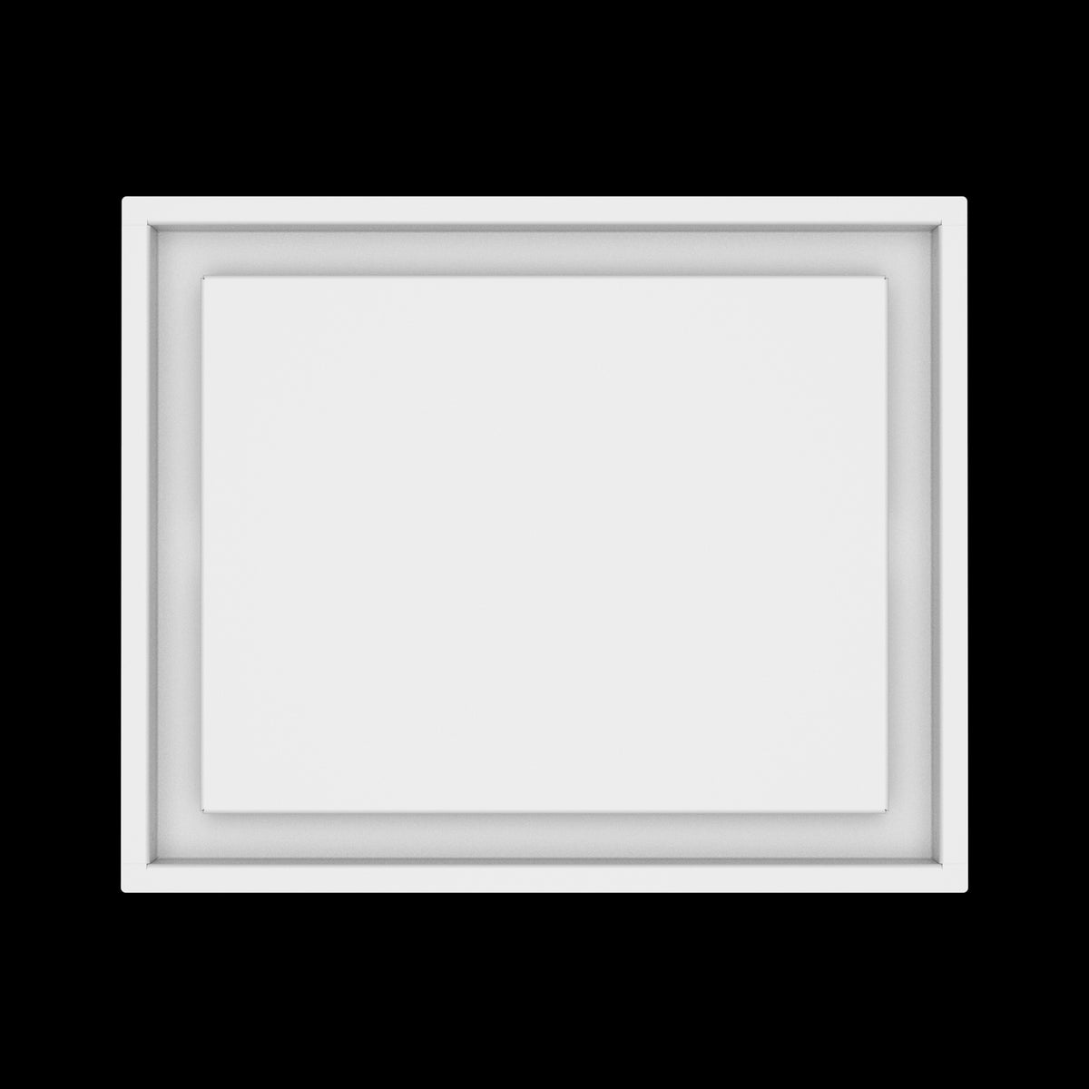 13x16 ceiling vent cover, top view