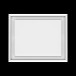 12x15 ceiling vent cover, top view