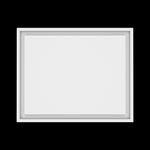 16x20 wall vent cover, top view