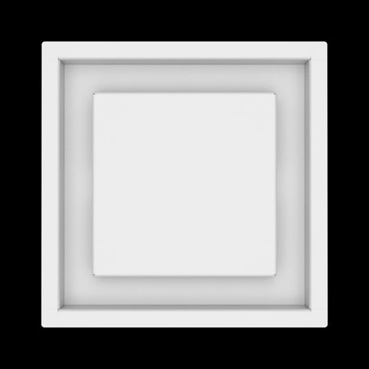 8x8 ceiling vent cover, top view