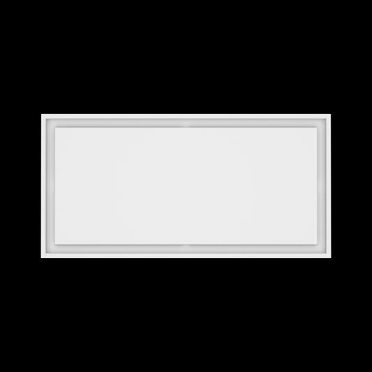 16x33 ceiling vent cover, top view