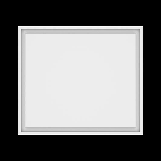 19x22 wall vent cover, top view
