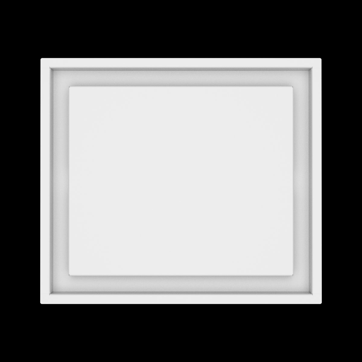 13x15 ceiling vent cover, top view