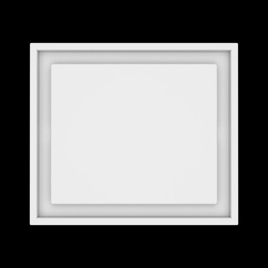 13x15 ceiling vent cover, top view