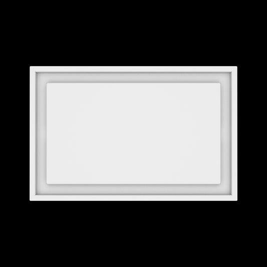 12x19 ceiling vent cover, top view