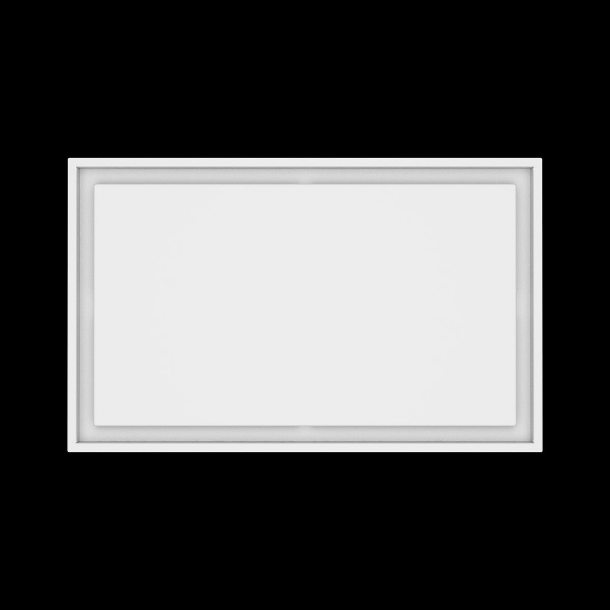 17x28 ceiling vent cover, top view