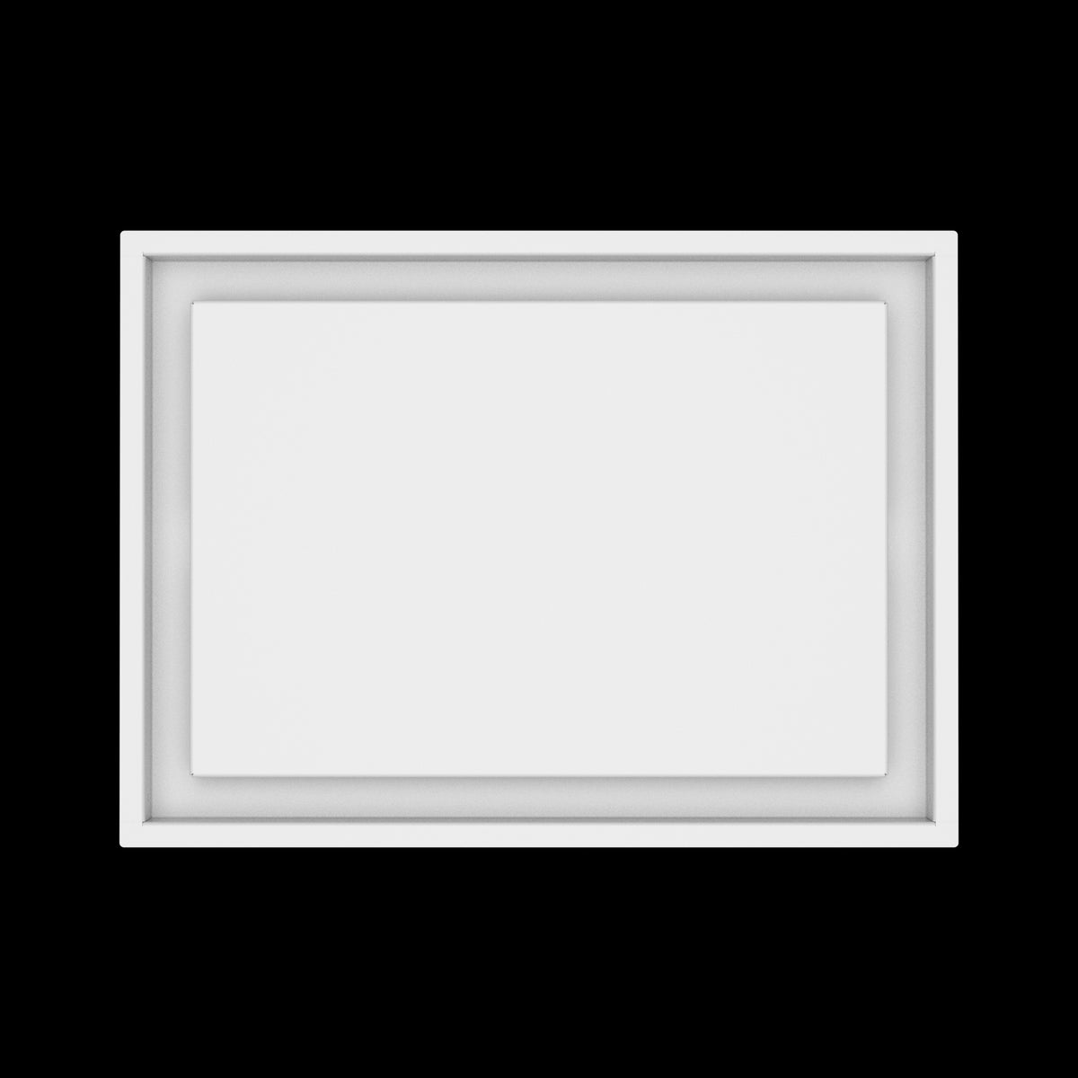 13x18 ceiling vent cover, top view