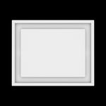11x14 ceiling vent cover, top view