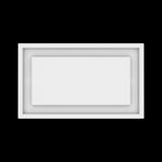 8x14 ceiling vent cover, top view