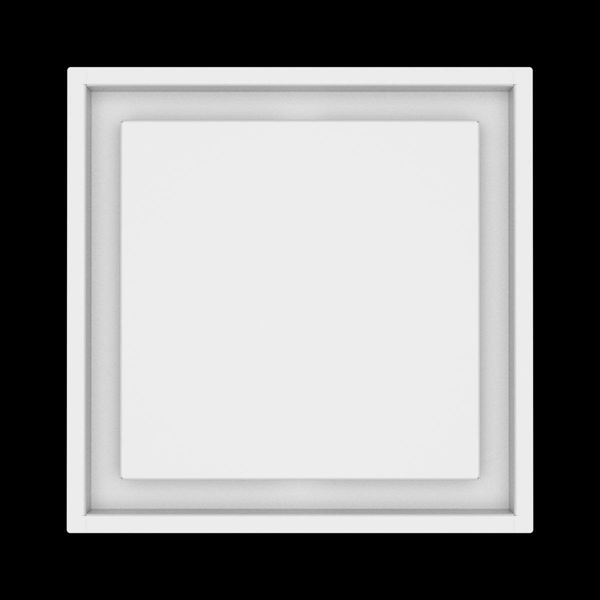 13x13 ceiling vent cover, top view