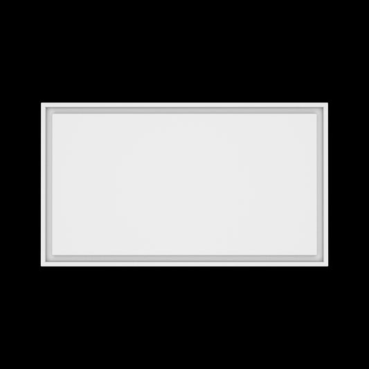 19x34 wall vent cover, top view