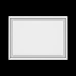 13x18 wall vent cover, top view