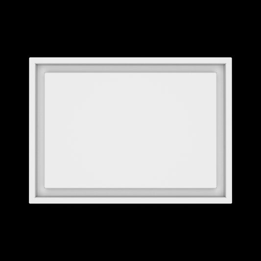 12x17 wall vent cover, top view