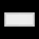 12x27 ceiling vent cover, top view